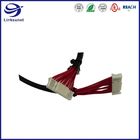 Industrial wire harness with PA 1 Row 2.0mm Crimp Receptacle connector